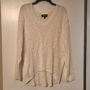 Cream lightweight sweater